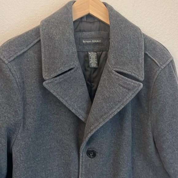Wool blend peacoat size M - Picture 2 of 6